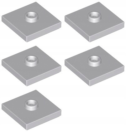 

Lego 87580 Płytka 2x2 szara jasna Nowa (3g) 5 szt.