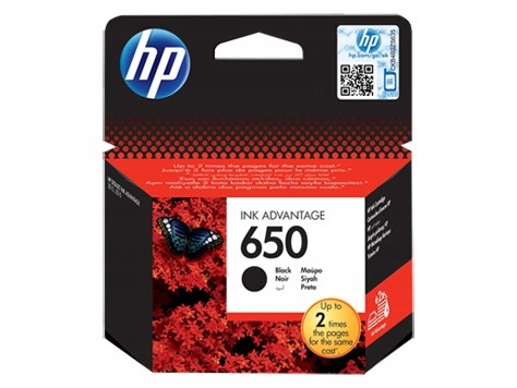 

Hp Inc. Tusz nr 650 Black CZ101AE