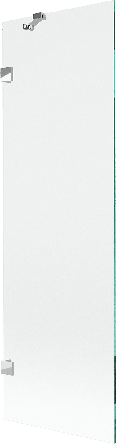 Mexen Lunar vanová zástěna 1-křídlová 60 x 150 cm, transparentní, chrom 8