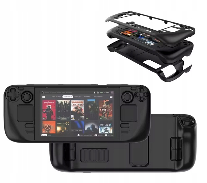 ETUI POKROWIEC SILIKONOWY CASE DO KONSOLI STEAM Deck / Deck OLED