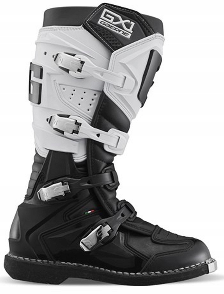 Gaerne Cross/enduro Topánky Model GX-1 Goodyear Farba Čierna/biela (45)