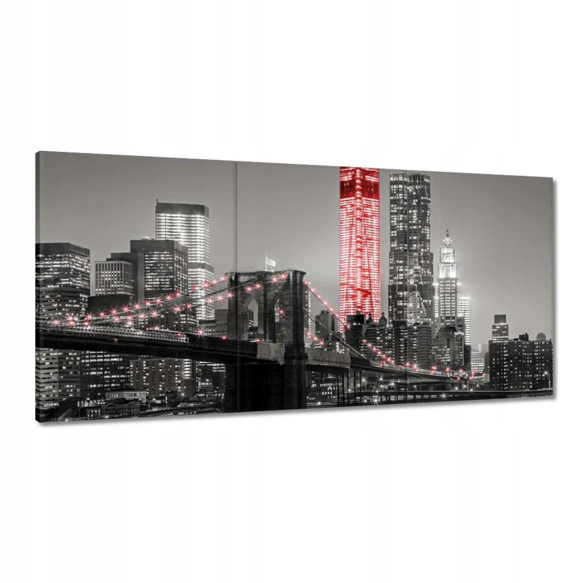 Obrazy 180x90 New York Manhattan Most