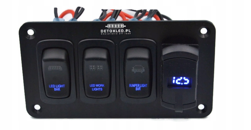 DX32-VOL-2USB - Панель управления carling 3x быстрое зарядное устройство 2xUSB