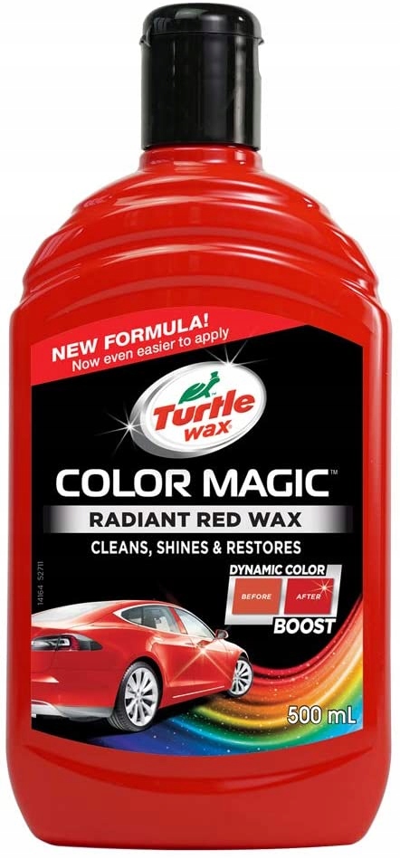 Turtle Wax Radiant Red Wosk Czerwony 500ML