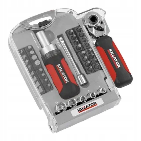 Kreator sada bitů 40 ks Pz/ph/sl/hx/tx s ráčnou KRT064610