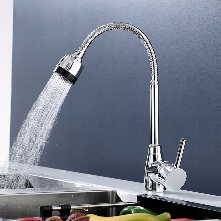 BATERIA KUCHENNA UMYWALKOWA NABLATOWA ELASTYCZNA WYLEWKA FLEX 2F KRAN ZLEW Kod producenta K0730V2