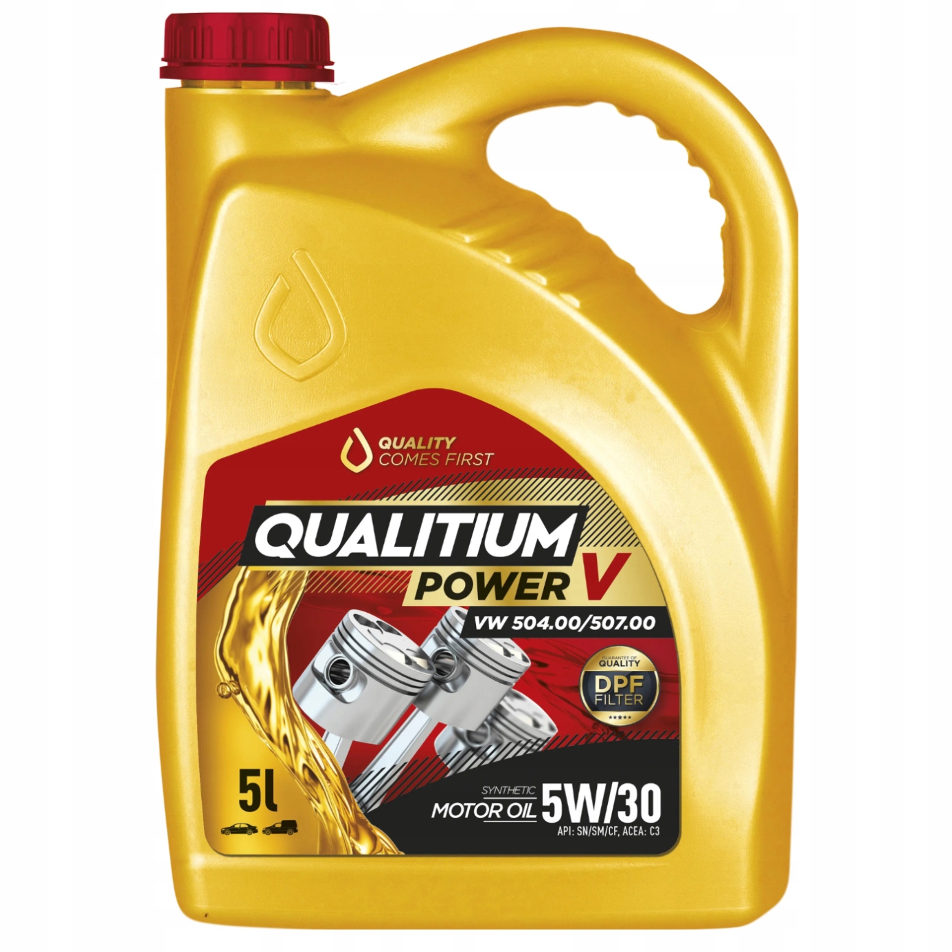 Моторное масло Qualitium 5 l 5W-30