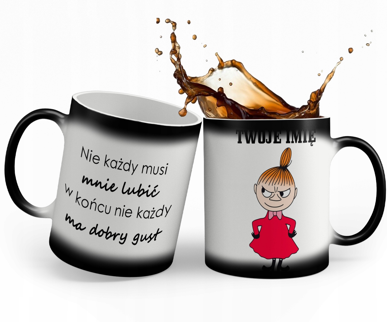 

Magiczny Kubek Mała MI Imie Kartonik