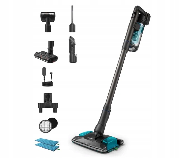 Odkurzacz pionowy Philips 8000 Aqua XC8155/01 80min Funkcja mycia