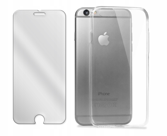 

Etui Przezroczyste + Szkło do Apple Iphone 6 , 6S