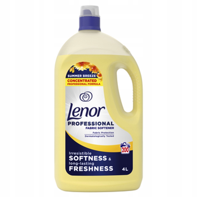 Levně Lenor Professional Summer Breeze Tekutá aviváž 4L