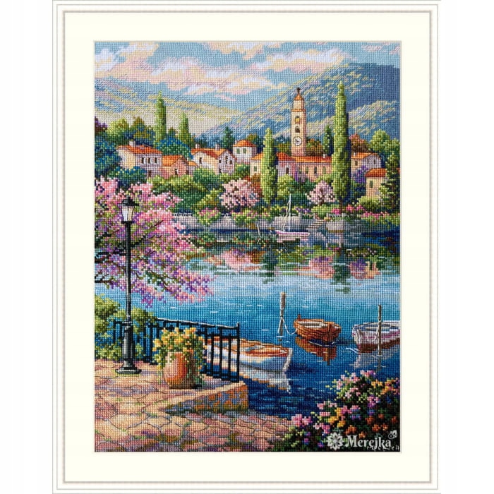 Křížková výšivka počítaná sada (kanva, mulina)