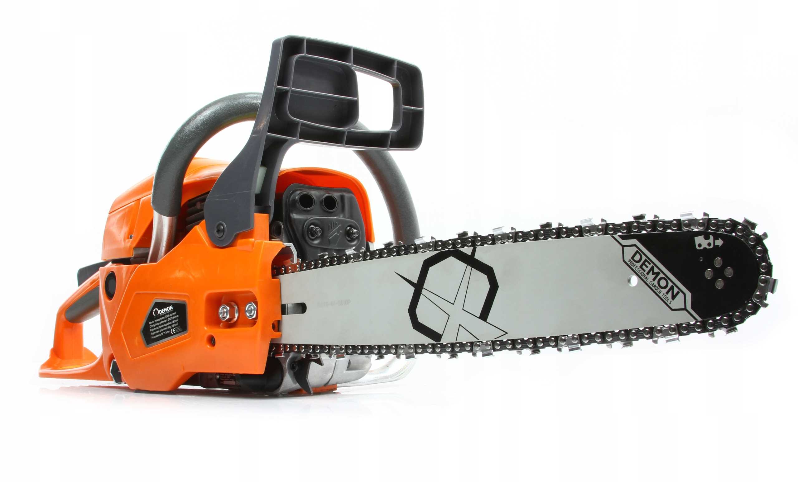 Piła Spalinowa Demon RQ-65 Zestaw Pilarka Do Drewna Akcesoria