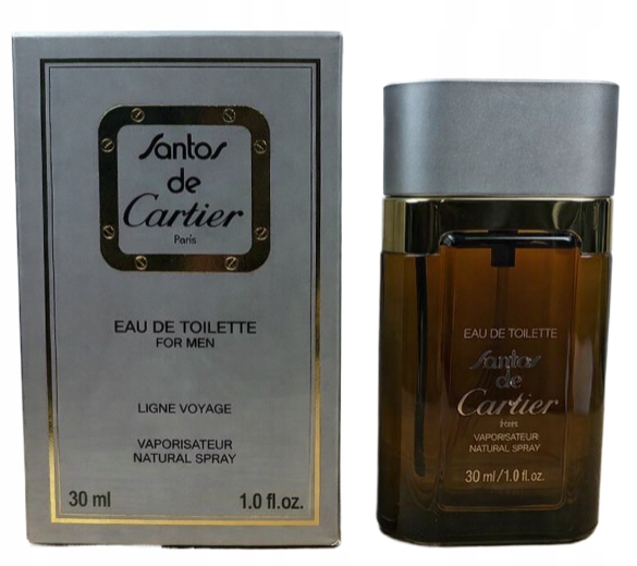 Cartier Santos de Cartier Ligne Voyage Edt M 30ml folia