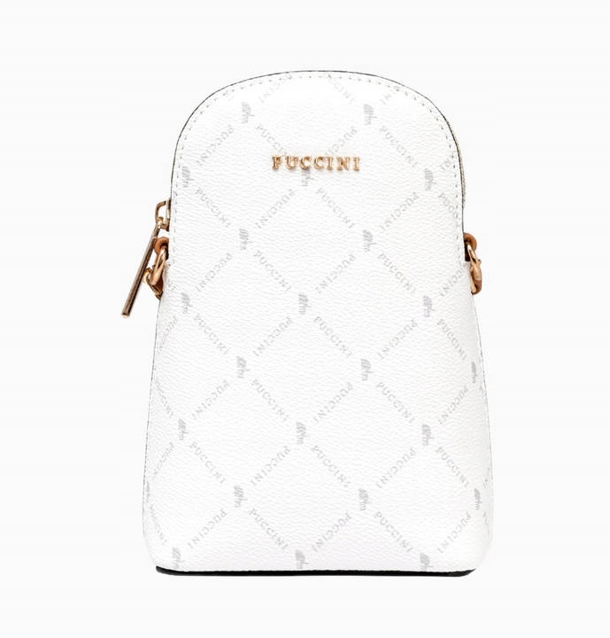 Mini torebka Puccini Monogram BLXP0041T-0 biała Marka PUCCINI