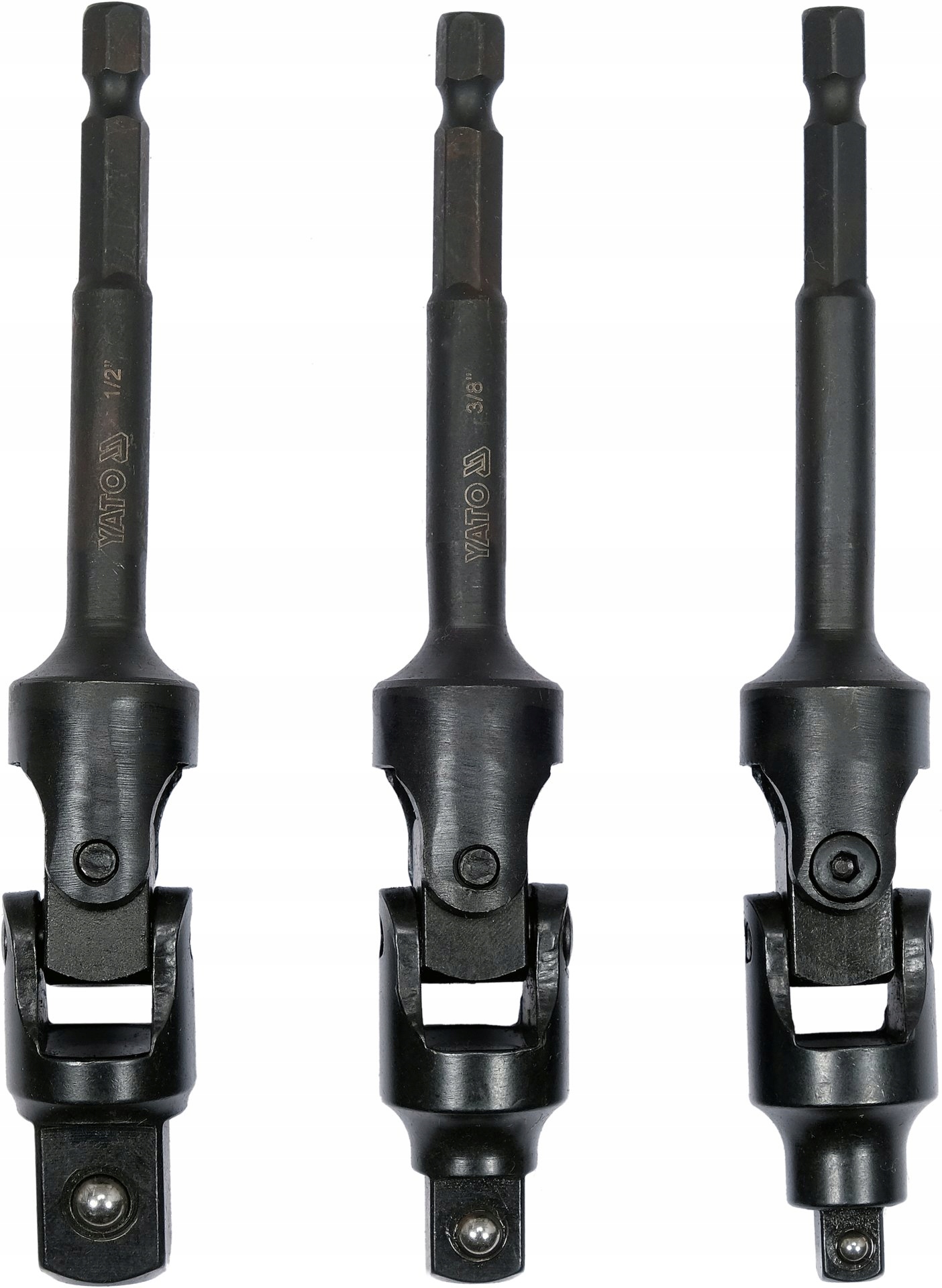 

Zestaw Adapterów Z Przegubem 3SZT. Yato YT-04641