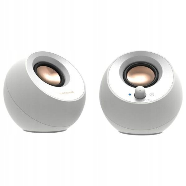 Creative Głośniki do komputera Pebble 2.0 V3 biały/white Bluetooth 5.0
