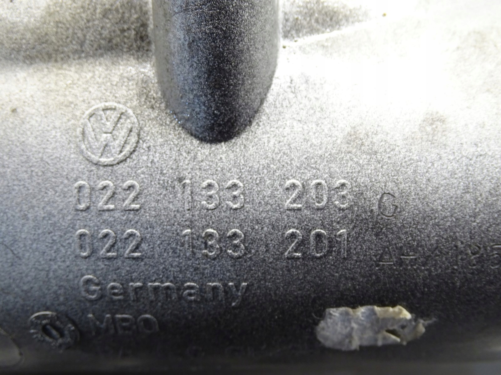 intake manifold AUDI A3 8P TT 8J 3.2 V6 022133203G
