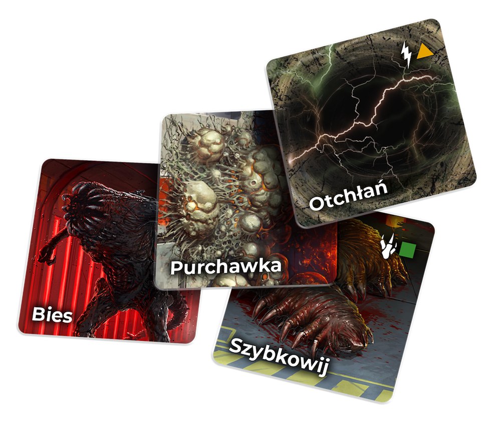 

Zona Sekret Czarnobyla Dodatkowe żetony zagrożeń