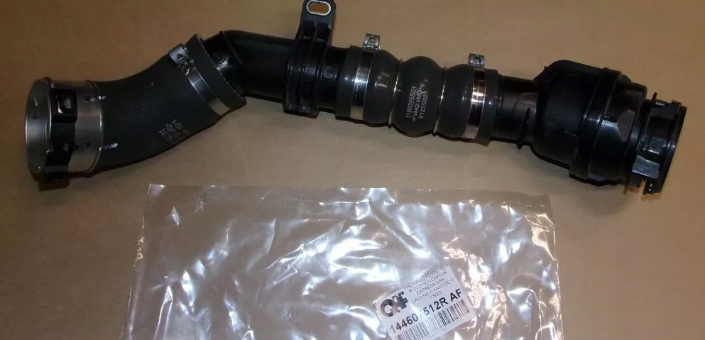 renault oe 144607512R патрубок радиатора Воздух