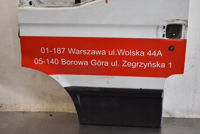 DRZWI LEWE PRZÓD PRZEDNIE IVECO DAILY 3 III LIFT Strona zabudowy przód - lewa