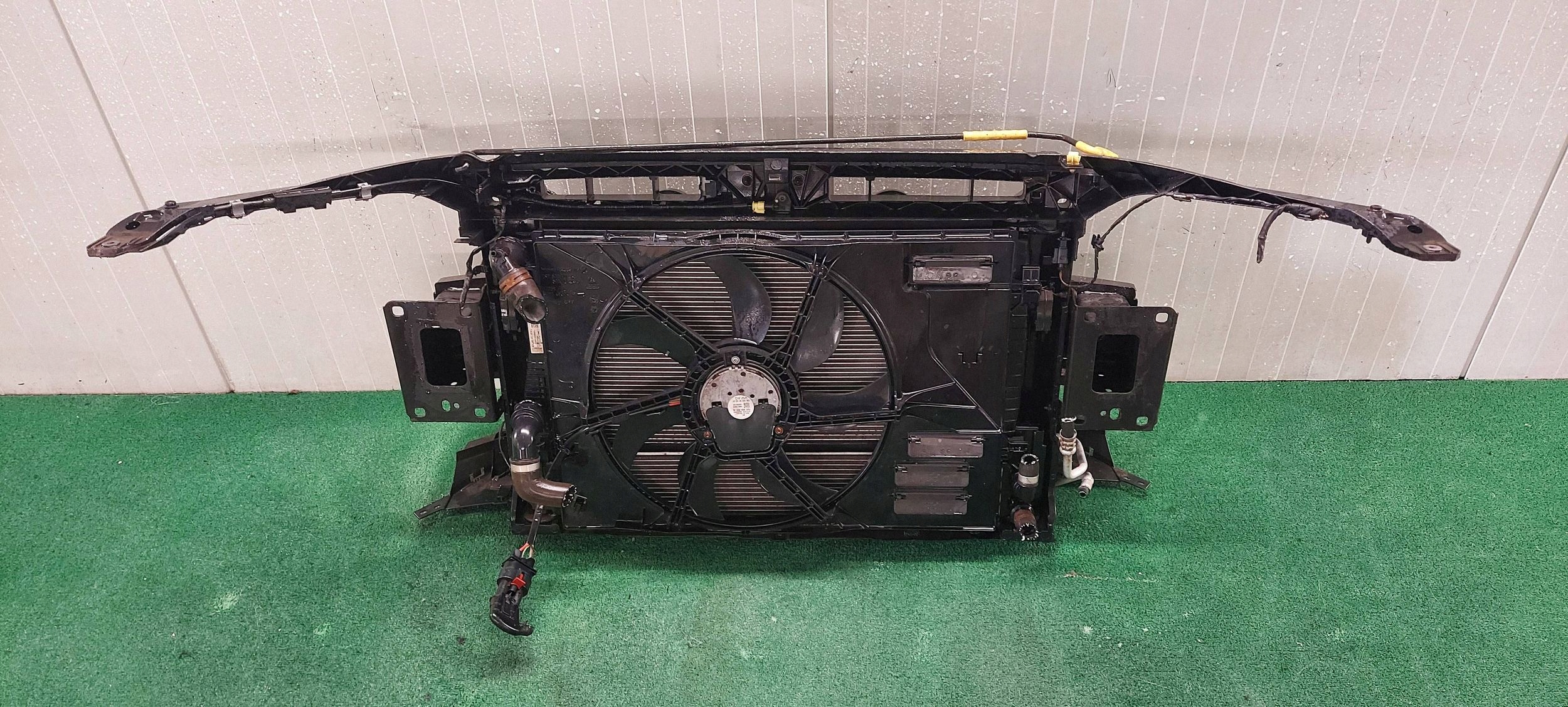 support panel for radiators complete SKODA OCTAVIA III 1.6 TDI