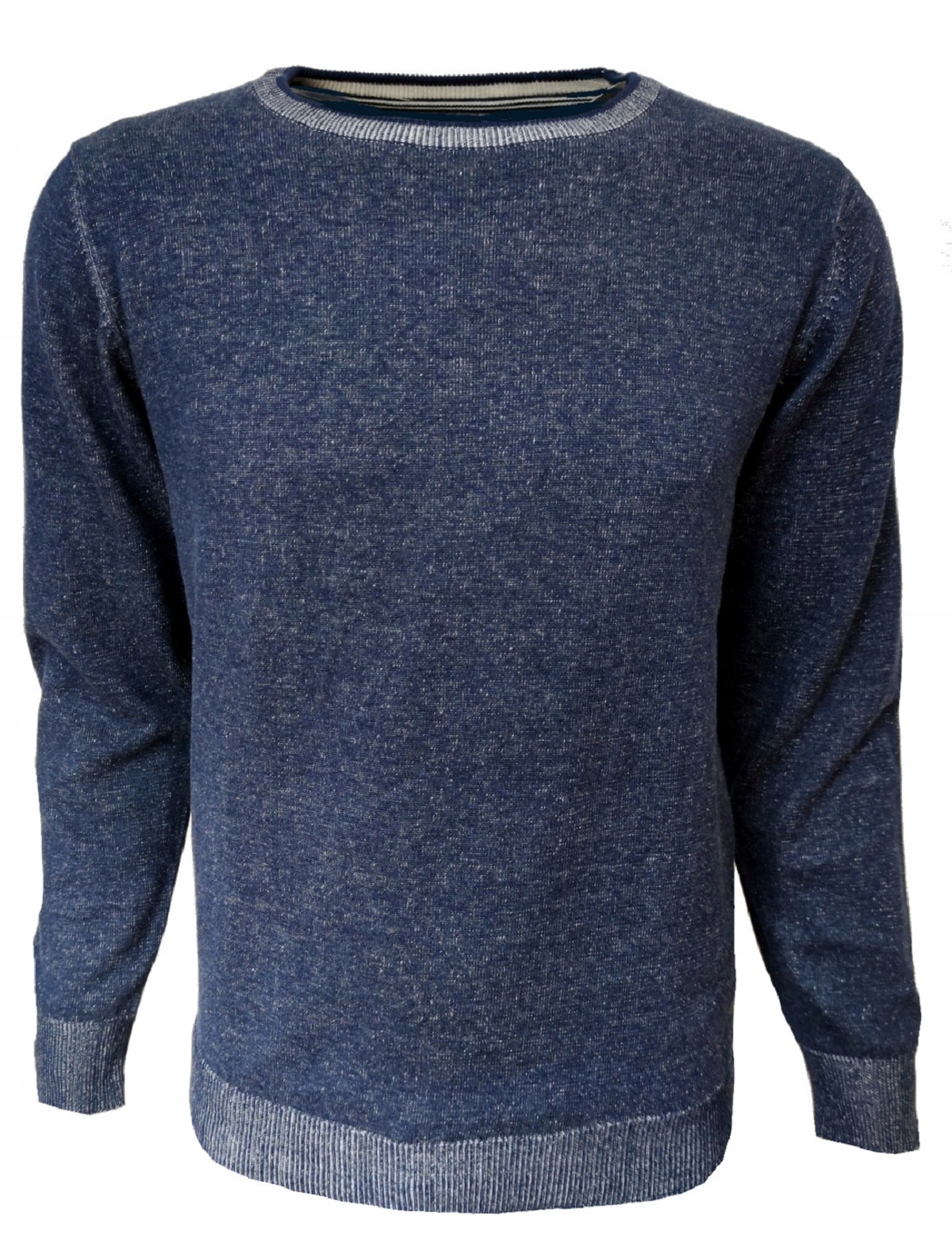 

Sweter Męski Bluza Niebieska jeans Klasyczna XL