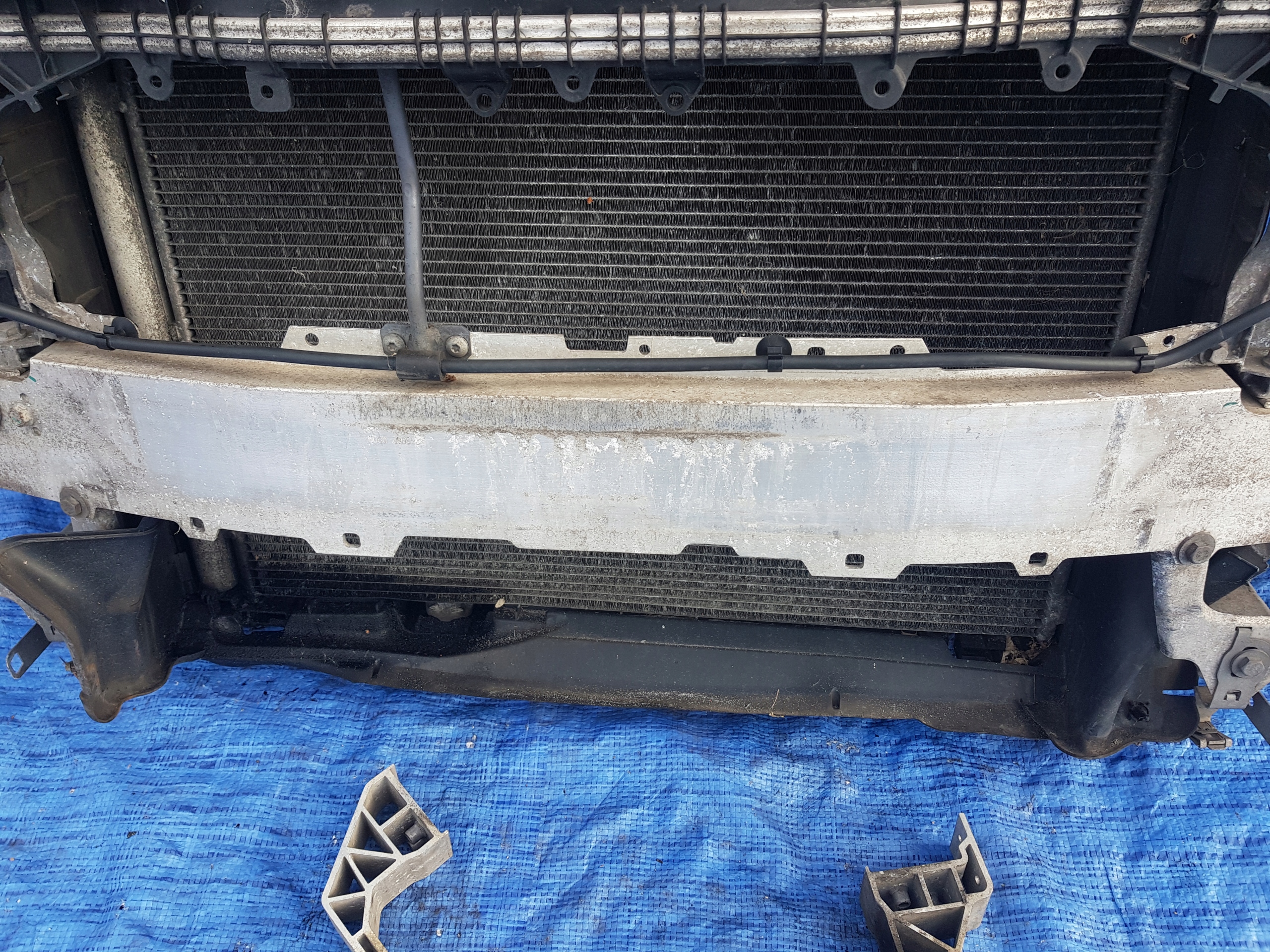 support panel for radiators radiator MERCEDES W205 MANUAL 1.6