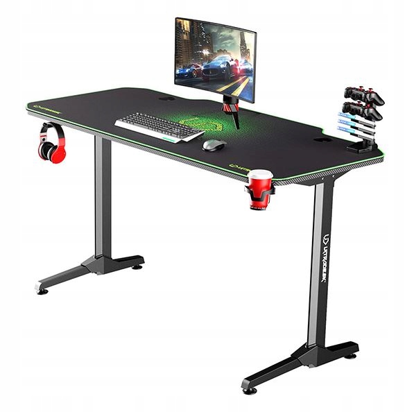 Ultradesk herní stůl Frag zelený