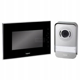 2-vodičový zrcadlový videodomofon Legrand 369220 Černý