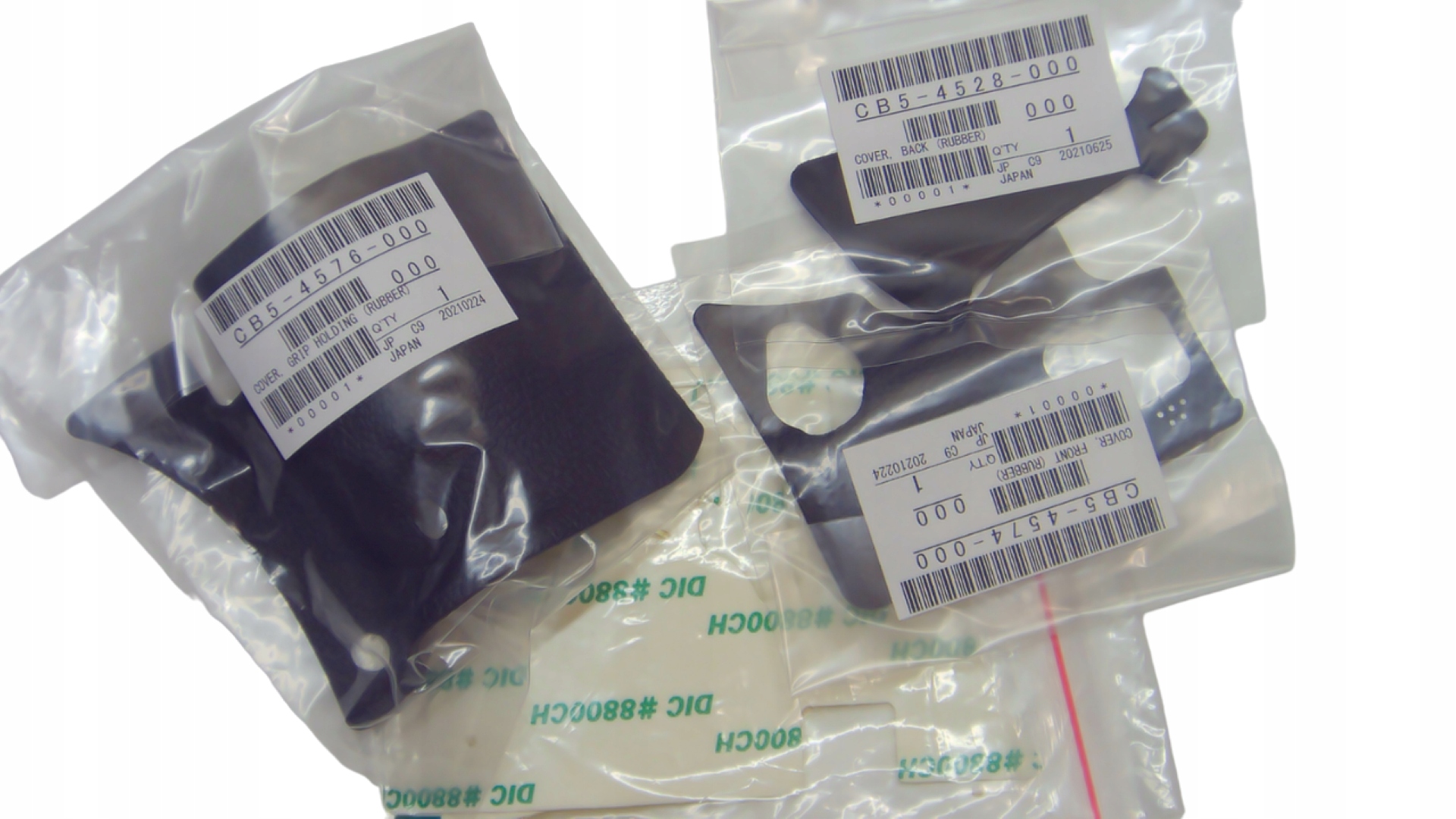 Uchwyt gumowy grip guma do Canon 6D2 6D II 3pcs set