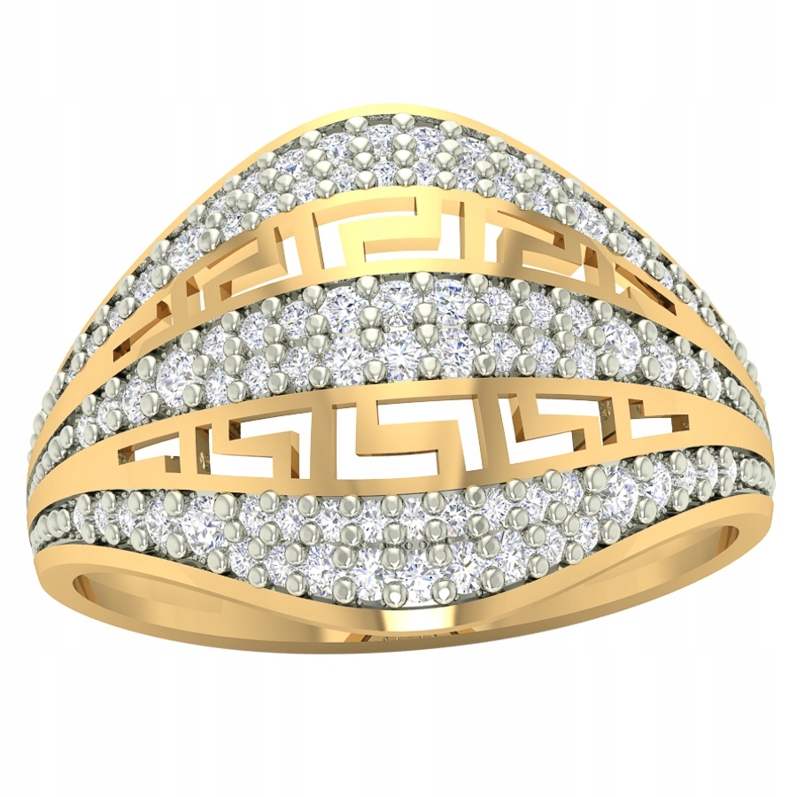 Prstýnek S Řeckým Vzorem, Zlato 585