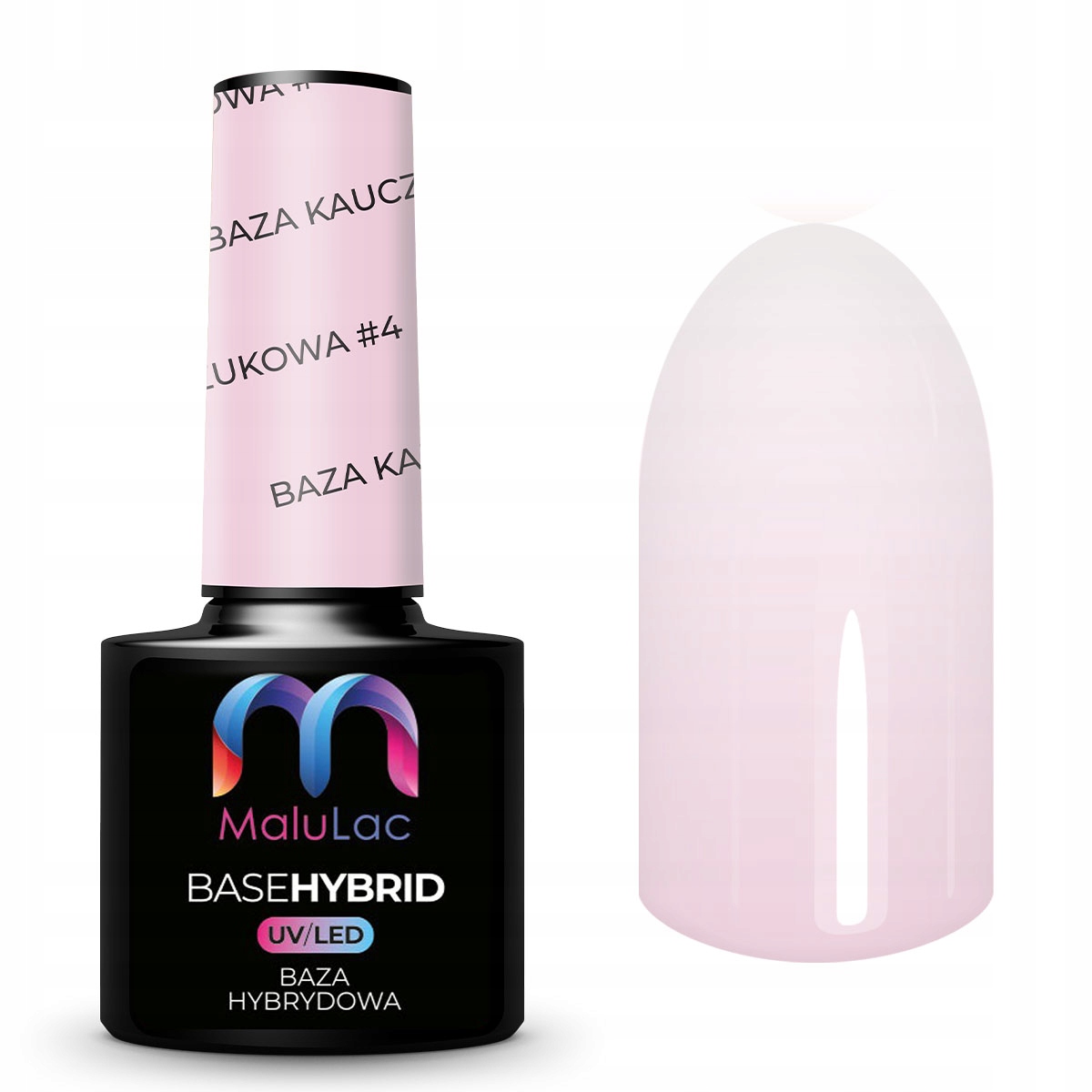 

MaluLac Baza hybrydowa rubber do Baby Boomer Rose