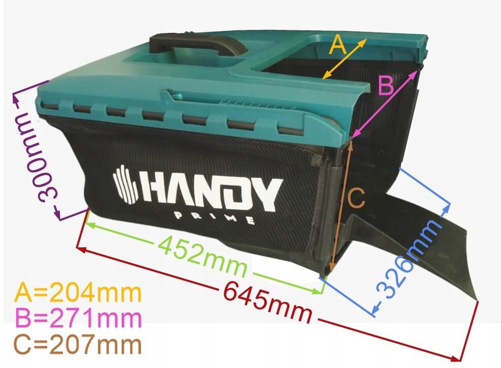 KOSZ KOSIARKI ELEKTRYCZNEJ HANDY PRIME KC1801B Typ kosz