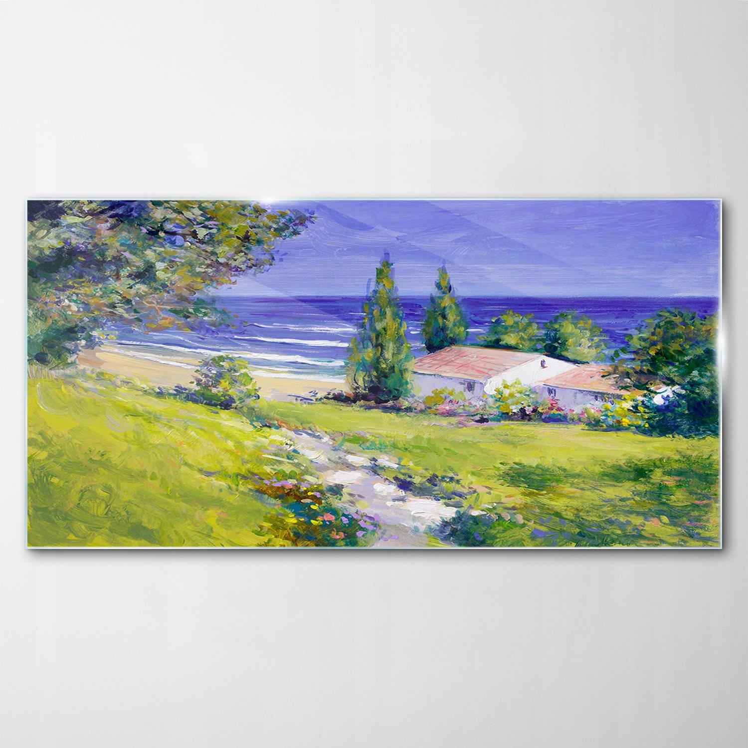 Obraz na skle Dekor More Oceán Krajina 100x50