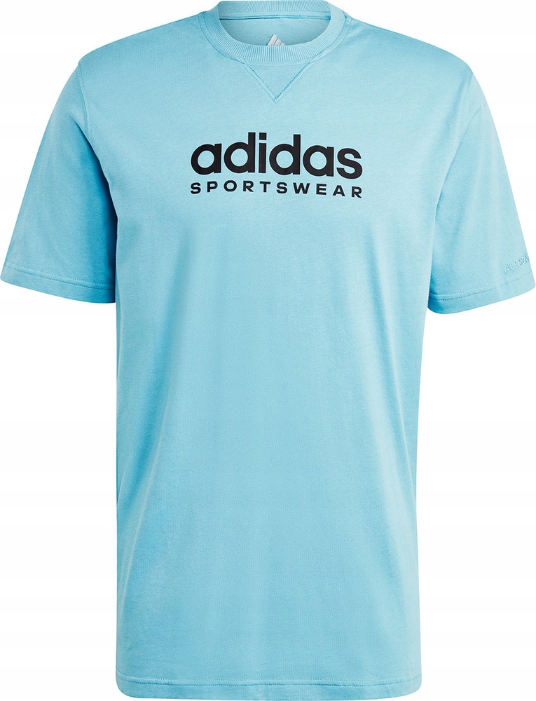 Tričko Pánské Adidas All Szn Graphic Tee Modré IC9820 vel. L