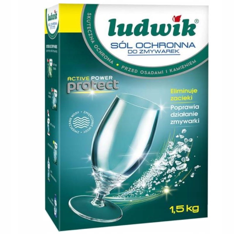

Ludwik Sól Ochronna Do Zmywarek 1,5 Kg