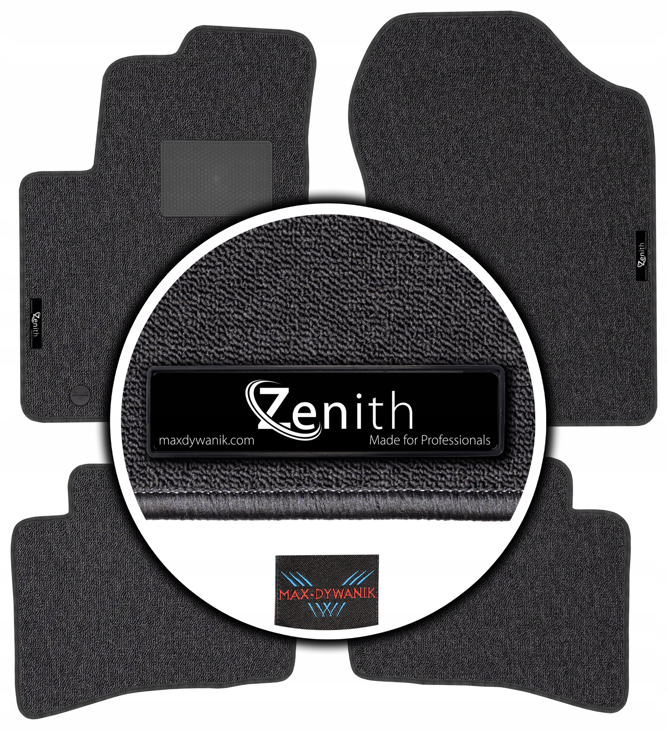 Hyundai i20 I Fl 2011-2014 Koberce do auta Max-dywanik Zenith