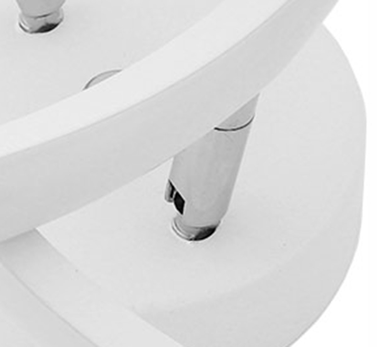 LAMPA SUFITOWA WISZĄCA PLAFON LED ŻYRANDOL MODERN BIAŁA 12W 230V ZD77D Kod producenta APT_ZD77D