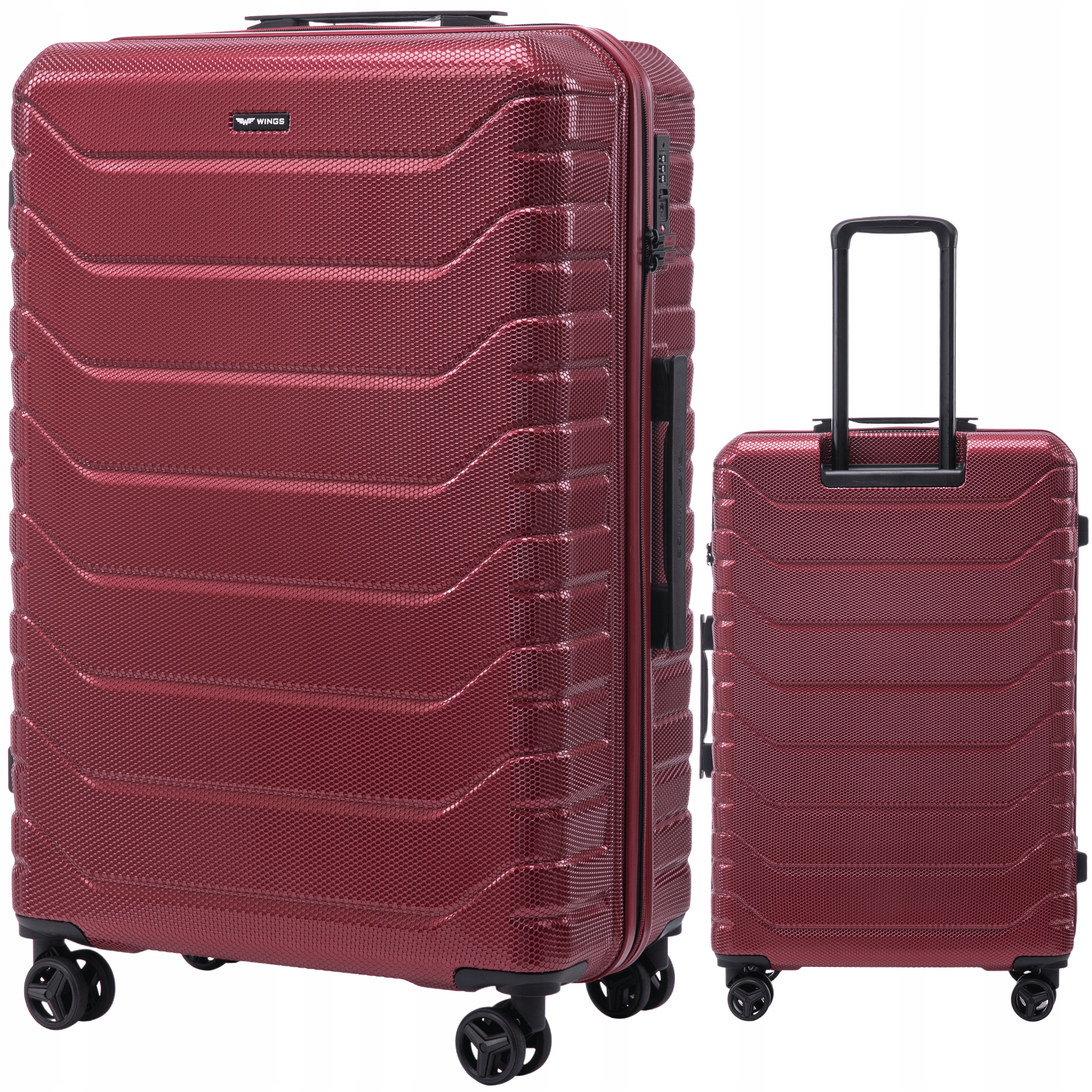 Registrované zavazadlo Wings do letadla Nezničitelná XXL taška prostorná