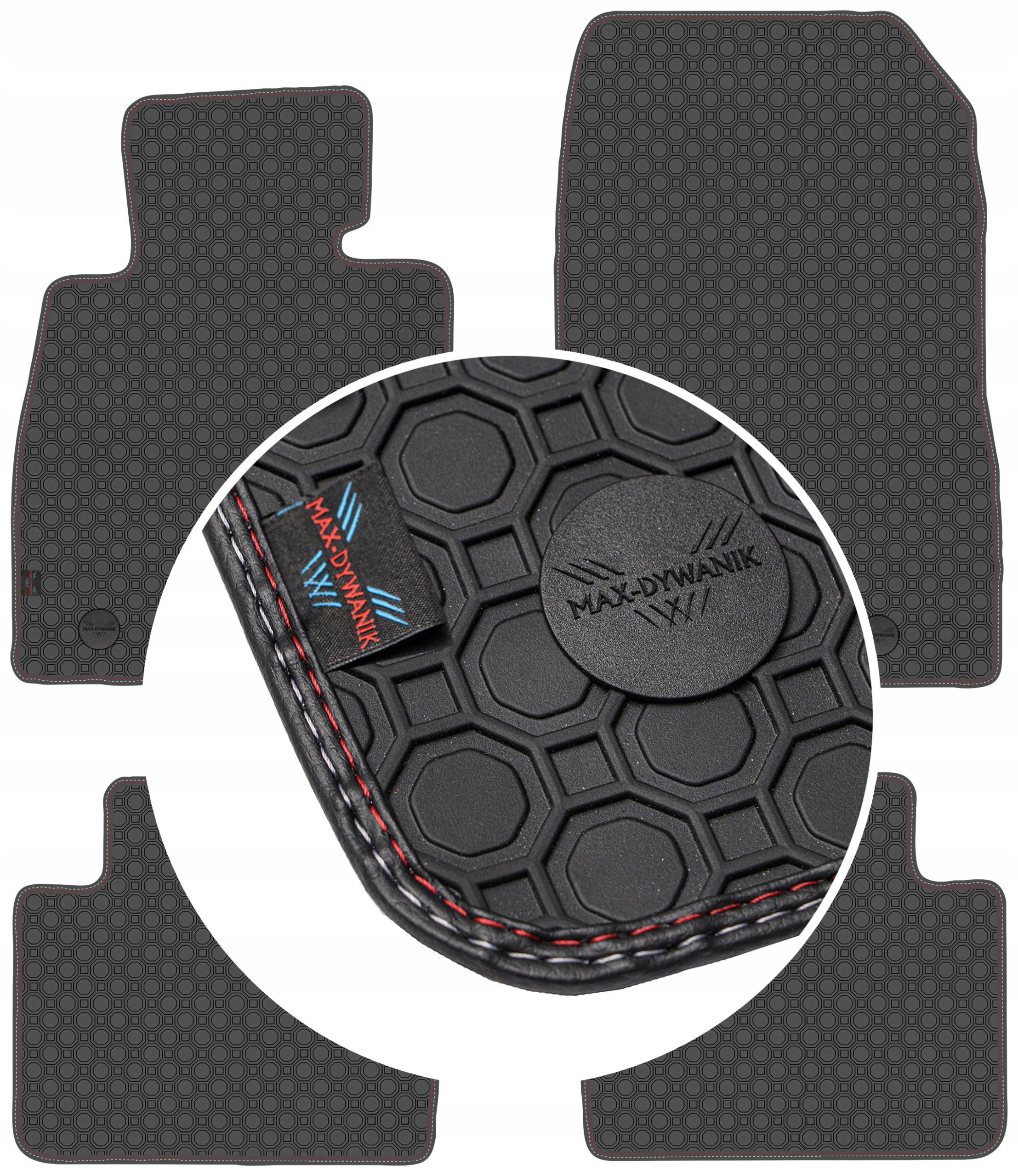 Mazda 2 III 2015 Čierne koberčeky