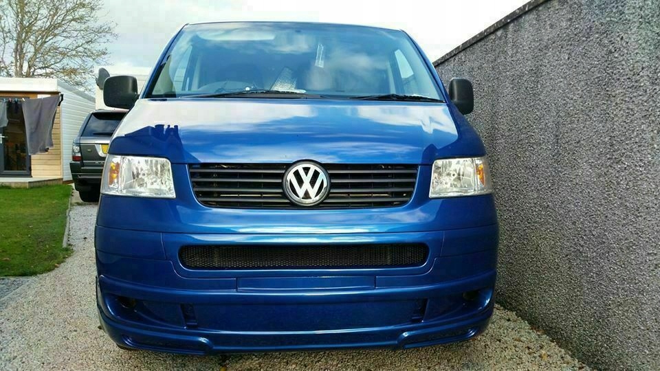 VWT5 TRANSPORTER 2003-2009 SPORTLINE CHIN DOKŁADKA ZDERZAKA PRZEDNIEGO NOWA Stan opakowania oryginalne