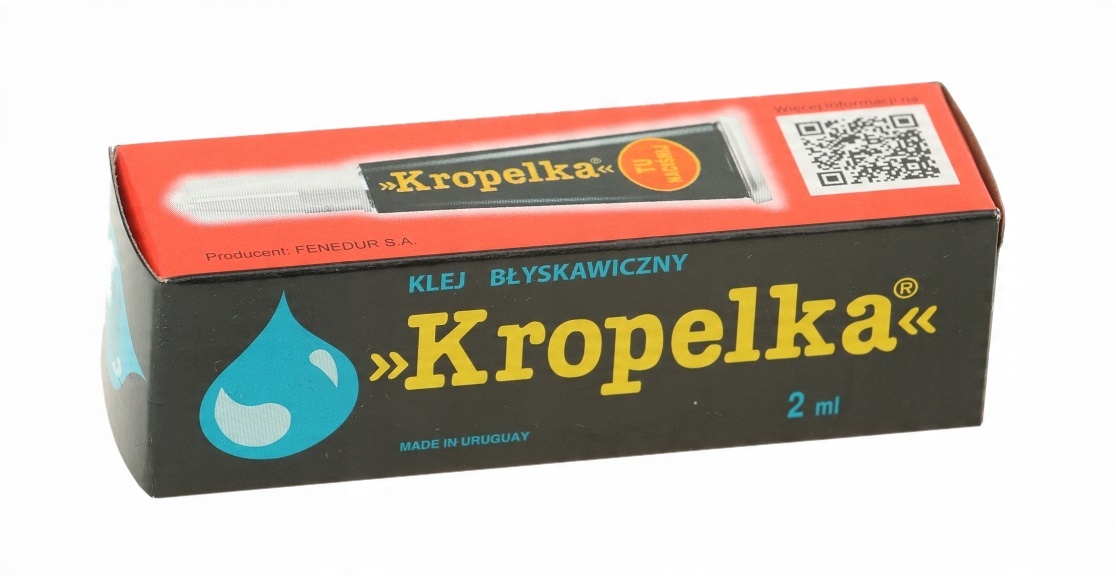 

Kropelka Klej Blyskawiczny Szybkoschnący 2 ml