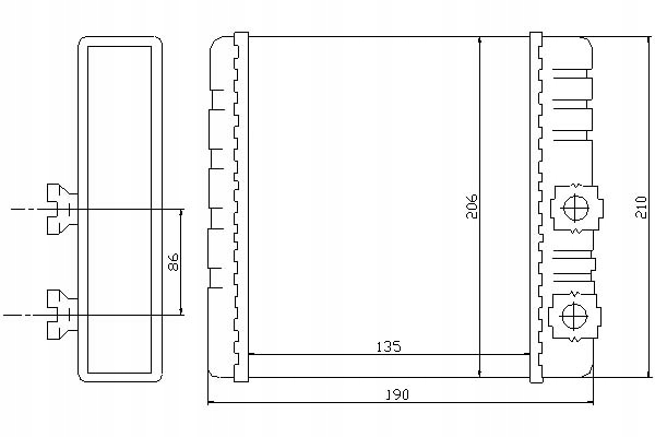 Nissens Ohřívač Bmw 3 318 I (E46)