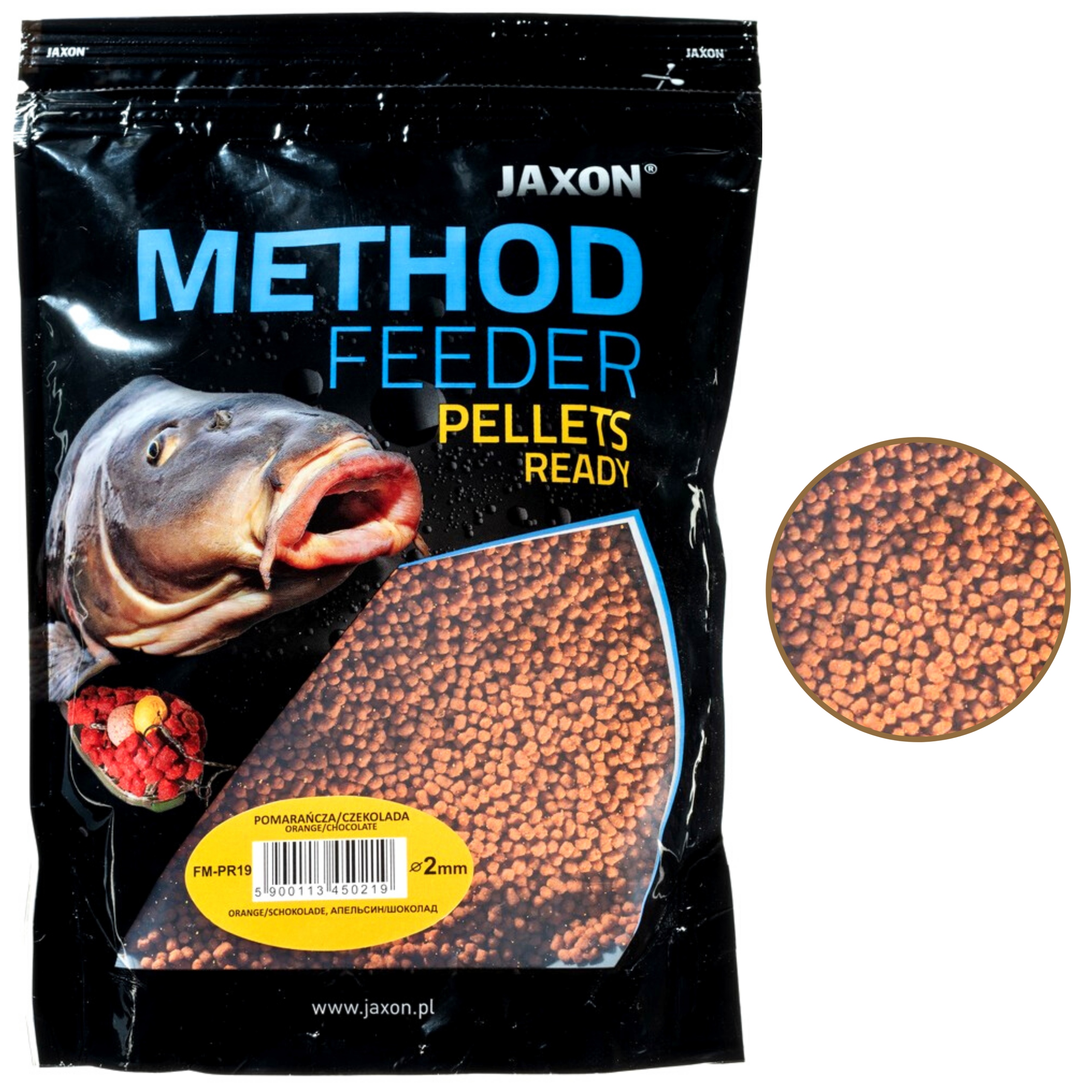 gotowy Pellet 2mm Method Feeder Jaxon Pomar-czekol