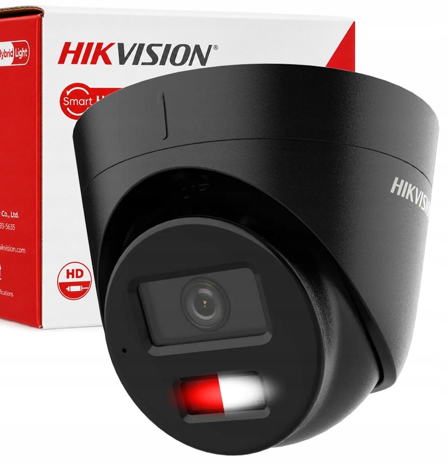 Ip kamera Hikvision DS-2CD1343G2-LIU Black, 4MPx, Smart Hybrid Light