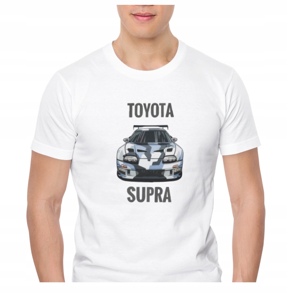 

Koszulka Męska Toyota Supra Motoryzacja M