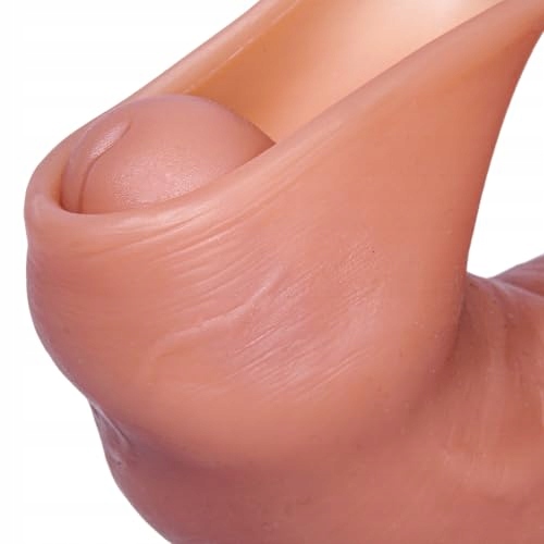 REALISTISCHER Silikonowy Dildo 20 cm Z Przyssawką Dla Początkujących — miniatura 2