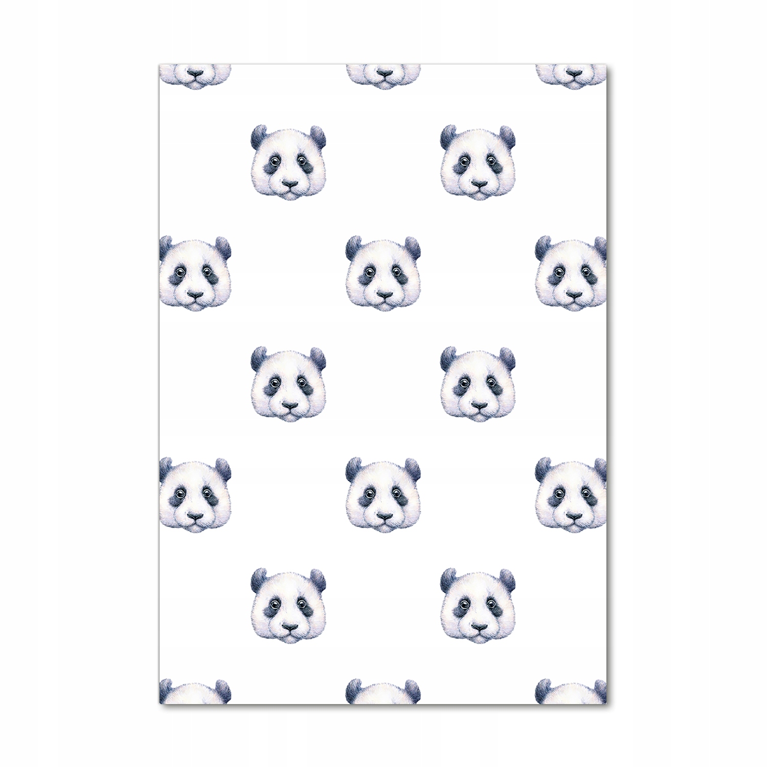 

Fotoobraz szklany na ścianę do salonu Pandy 70x100