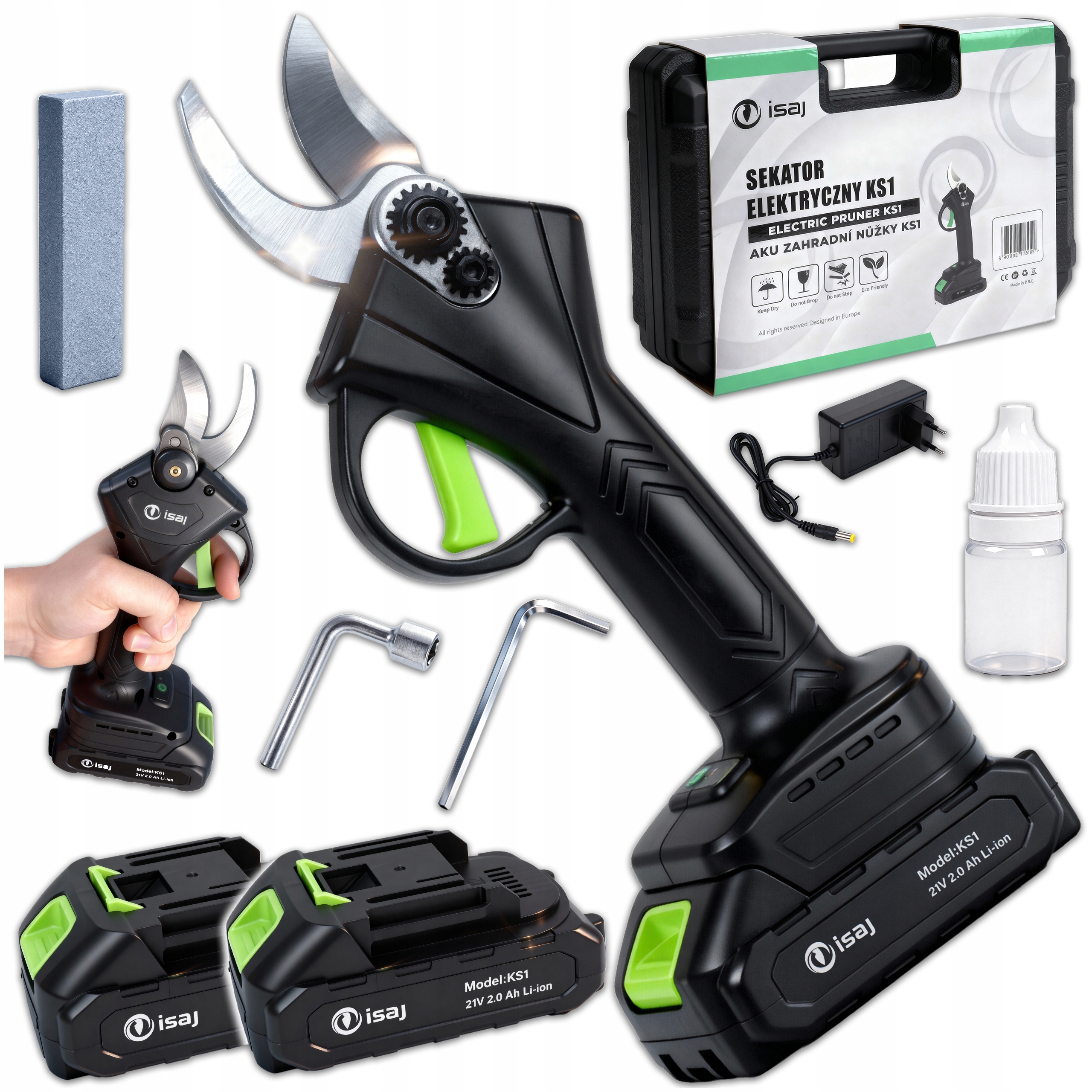 Záhradné Akumulátorové Nožnice Elektrické Nožnice Záhradné Nožnice Aku Silné Isaj